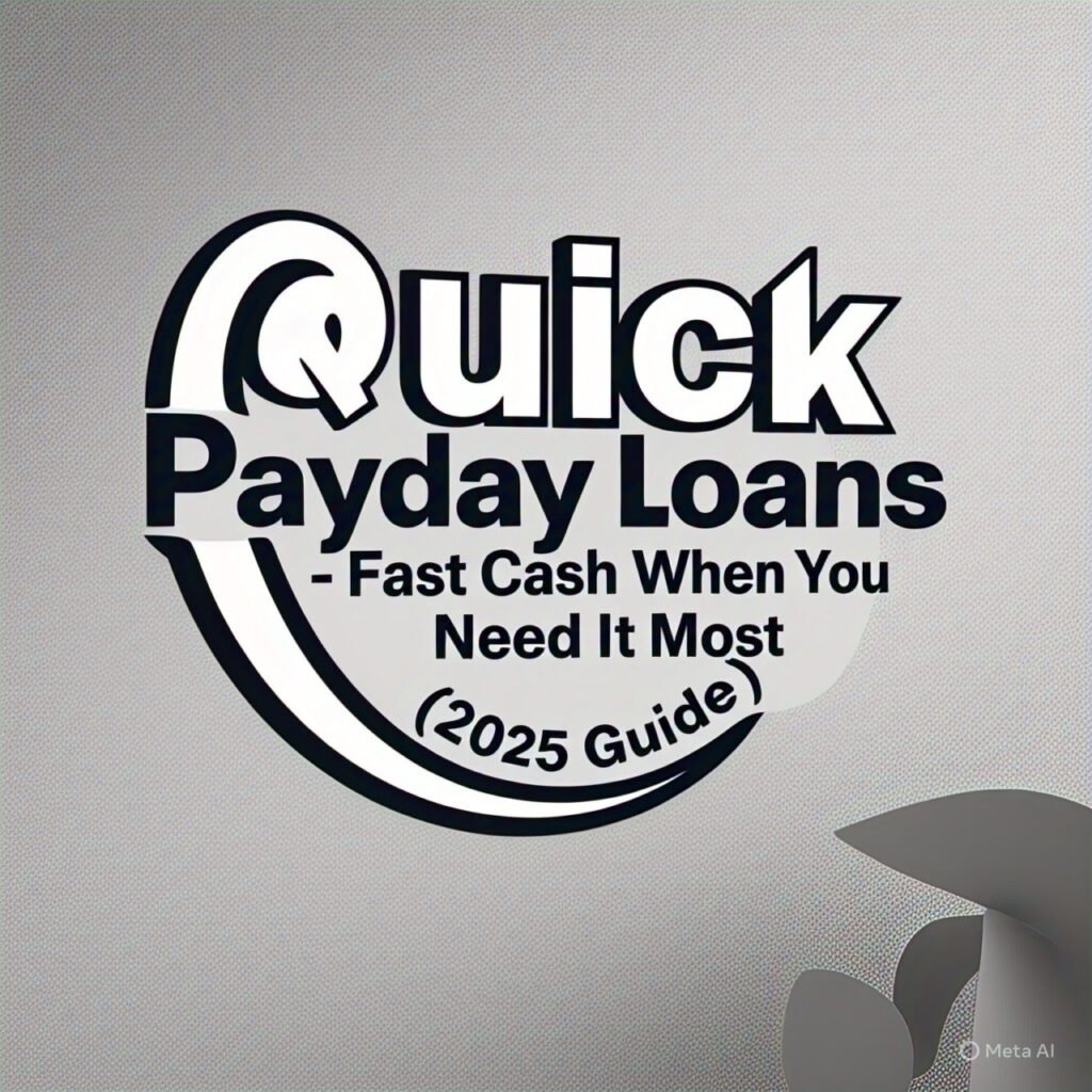 Quick Payday Loans UK – Fast Cash When You Need It Most (2025 Guide)