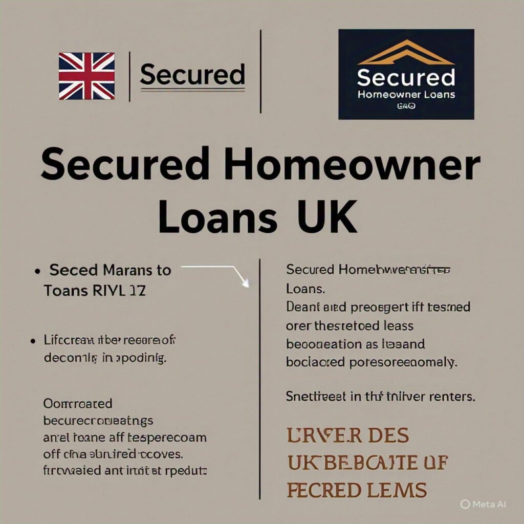 Secured Homeowner Loans UK